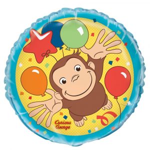Curious George Standard Balloon Party Supplies Decorations Ideas Novelty Gift
