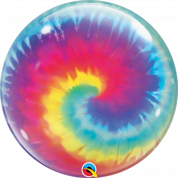 Tie Dye Swirl Bubble Balloon Party Supplies Decorations Ideas Novelty Gift