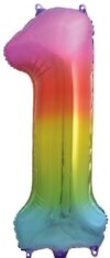 Unique Jumbo Number 1 Rainbow Balloon Party Supplies Decorations Ideas Novelty Gift