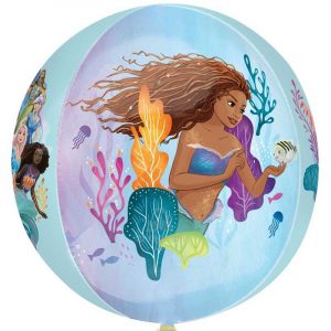 Ariel Little Mermaid Live Action Orbz Balloon Party Supplies Decorations Ideas Novelty Gift