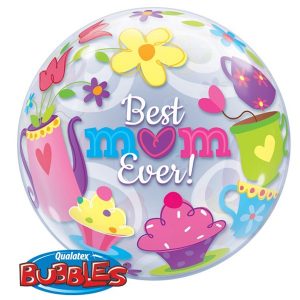 Best Mum Ever Bubble Balloon Party Supplies Decorations Ideas Novelty Gift