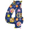 Paw Patrol Jumbo Number 4 Balloon Party Supplies Decoration Ideas Novelty Gift 42138