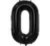 NorthStar Jumbo Number 0 Black Balloon Party Supplies Decorations Ideas Novelty Gift
