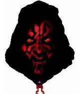 Star Wars Darth Maul Supershape Balloon Party Supplies Decorations Ideas Novelty Gift