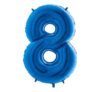 Grabo Jumbo Number 8 Blue Balloon Party Supplies Decorations Ideas Novelty Gift