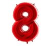 Grabo Jumbo Number 8 Red Balloon Party Supplies Decorations Ideas Novelty Gift