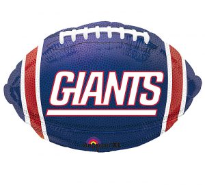 New York Giants Ball Balloon Party Supplies Decorations Ideas Novelty Gift