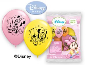 Minnie 1st Birthday Latex Balloons Party Supplies Decorations Ideas Novelty Gift