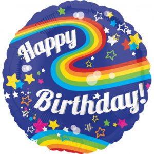 Rainbow Happy Birthday Jumbo Balloon Party Supplies Decorations Ideas Novelty Gift