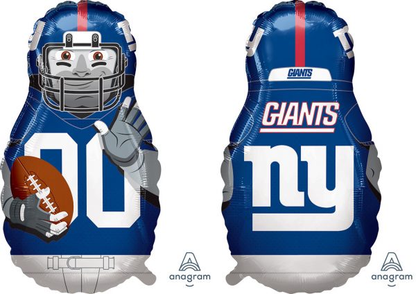 New York Giants Player Supershape Balloon Party Supplies Decorations Ideas Novelty Gift