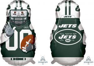 New York Jets Player Supershape Balloon Party Supplies Decorations Ideas Novelty Gift