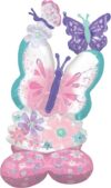 Flutters Butterflies 44in Airloonz Balloon Party Supplies Decorations Ideas Novelty Gift