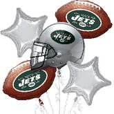 New York Jets Balloon Bouquet Party Supplies Decorations Ideas Novelty Gift