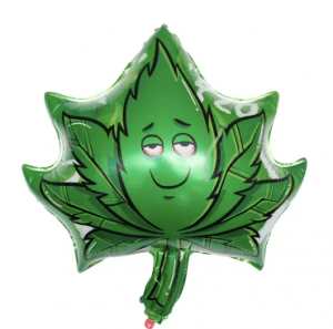 Marijuana Weed Shape Balloon Party Supplies Decorations Ideas Novelty Gift