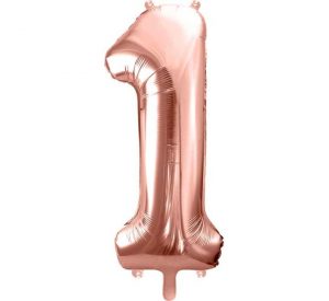 Unique Jumbo Number 1 Rose Gold Balloon Party Supplies Decorations Ideas Novelty Gift