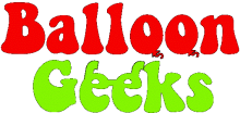 Balloon Geeks logo Party Supplies Decorations Ideas Novelty Gift