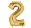 Anagram Jumbo Number 2 Gold Balloon Party Supplies Decorations Ideas Novelty Gift