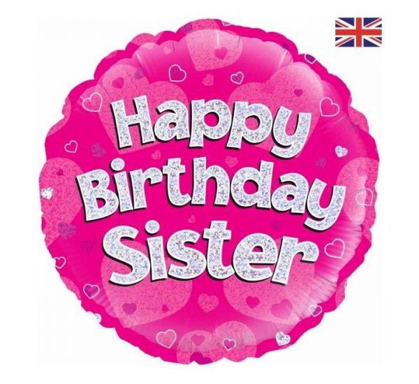 Happy Birthday Sister Balloon Party Supplies Decorations Ideas Novelty Gift