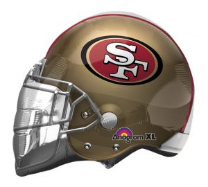 San Francisco 49ers Helmet Supershape Balloon Party Supplies Decorations Ideas Novelty Gift 26308