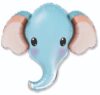 Blue Elephant Head 39in Shape Balloon Party Supplies Decorations Ideas Novelty Gift 901805B