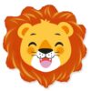 Lion Head 23in Shape Balloon Party Supplies Decorations Ideas Novelty Gift 901808