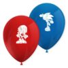 Sonic The Hedgehog 9in Latex Balloons Party Supplies Decorations Ideas Novelty Gift