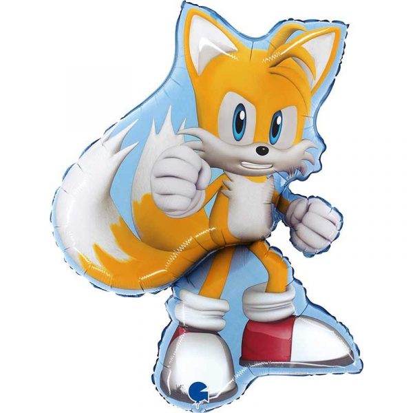 Sonic Tails 26in Shape Balloon Party Supplies Decorations Ideas Novelty Gift 992148