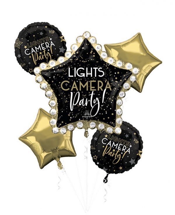 Awards Night 5 Balloon Bouquet Party Supplies Decoration Ideas Novelty Gift 45639