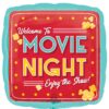 Movie Night 18in Balloon Party Supplies Decoration Ideas Novelty Gift 45634