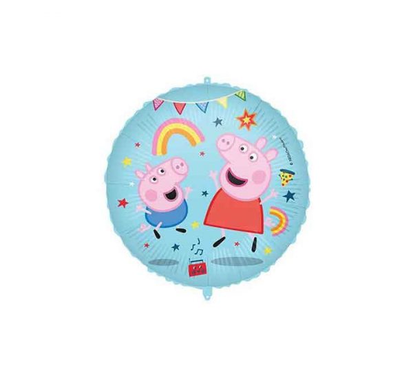 Peppa George Pig Disco 18in Balloon Party Supplies Decorations Ideas Novelty Gift 93038