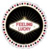 Casino Feeling Lucky 18in Balloon Party Supplies Decorations Ideas Novelty Gift 47413