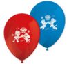 8pcs Paw Patrol Red & Blue Latex Balloons Party Supplies Decorations Ideas Novelty Gift