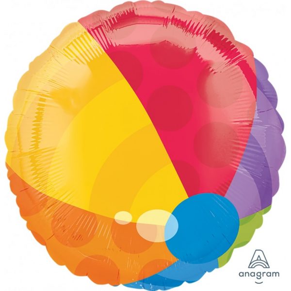 Beachball 18in Balloon Party Supplies Decorations Ideas Novelty Gift 13605