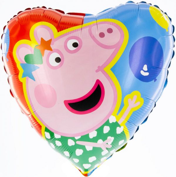 Peppa Pig Party Heart 18in Balloon Party Supplies Decoration Ideas Novelty Gift 611963