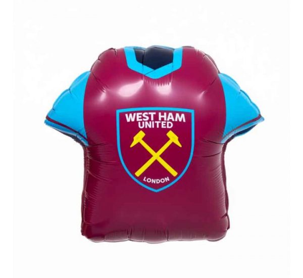 West Ham United Shirt 20in Shape Balloon Party Supplies Decorations Ideas Novelty Gift 242640