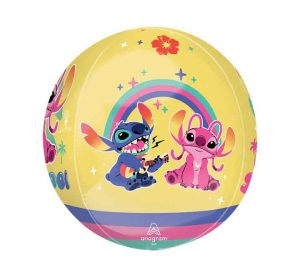 Stitch And Angel 16in Orbz Balloon Party Supplies Decorations Ideas Novelty Gift 48514