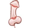Rose Gold Willy 44in Shape Balloon Party Supplies Decorations Ideas Novelty Gift FB221