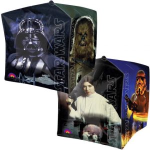 Star Wars Classic 15in Cubez Balloon Party Supplies Decorations Ideas Novelty Gift 30397