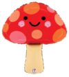 Happy Mushroom Toadstool 23in Shape Balloon Party Supplies Decorations Ideas Novelty Gift 25393