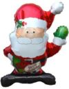 Waving Santa 36in Shape Balloon Party Supplies Decorations Ideas Novelty Gift 434174