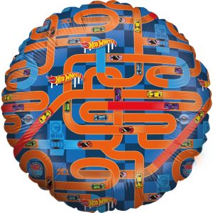 Hot Wheels Road Map 18in Balloon Party Supplies Decorations Ideas Novelty Gift 651954