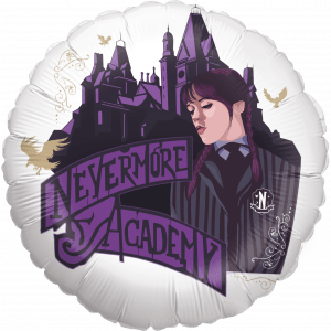 Wednesday Nevermore Academy 18in Balloon Party Supplies Decoration Ideas Novelty Gift 132H2100631-61783
