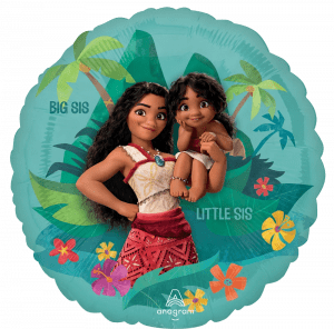 Moana 2 Sis 18in Balloon Party Supplies Decorations Ideas Novelty Gift 48515