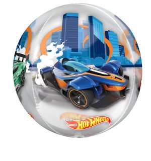 Hot Wheels 16in Orbz Balloon Party supplies decorations ideas novelty gift 47430