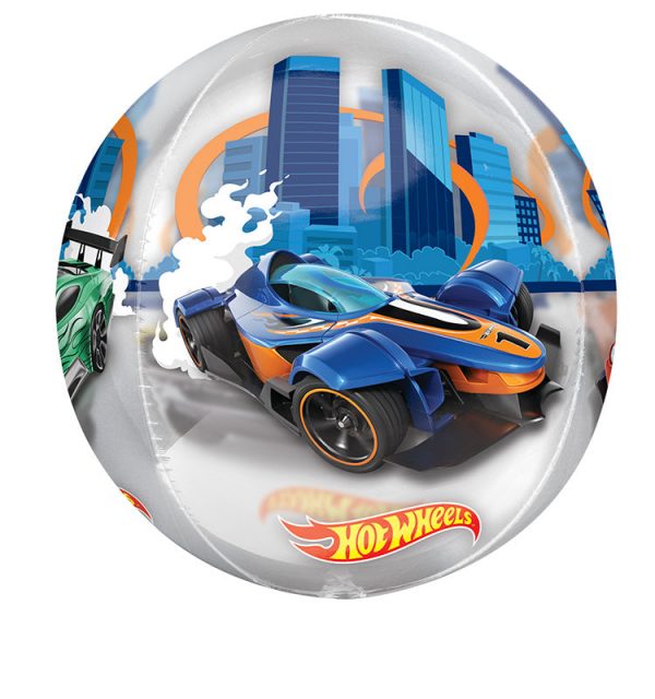 Hot Wheels 16in Orbz Balloon Party supplies decorations ideas novelty gift 47430
