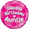 Happy Birthday Auntie Balloon Party Supplies Decorations Ideas Novelty Gift 229493