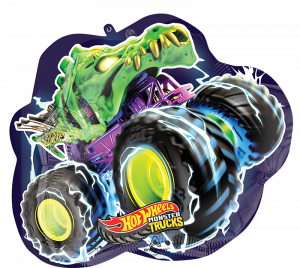 Hot Wheels Monster Truck 23in Shape Balloon Party Supplies Decorations Ideas Novelty Gift