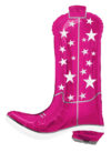 26in Shape Pink Cowgirl Boot Balloon Party Supplies Decorations Ideas Novelty Gift