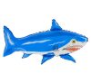 31in Blue Shark Shape Balloon Party Supplies Decorations Ideas Novelty Gift
